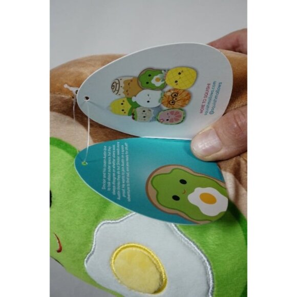 NWT 2021 Squishmallows Sinclair the 8” Avocado Toast with Egg - Picture 8 of 9